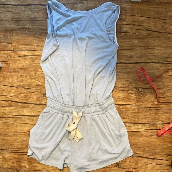 Baby Blue Size XXS Aritzia Free Izabel Romper - Picture 2 of 5
